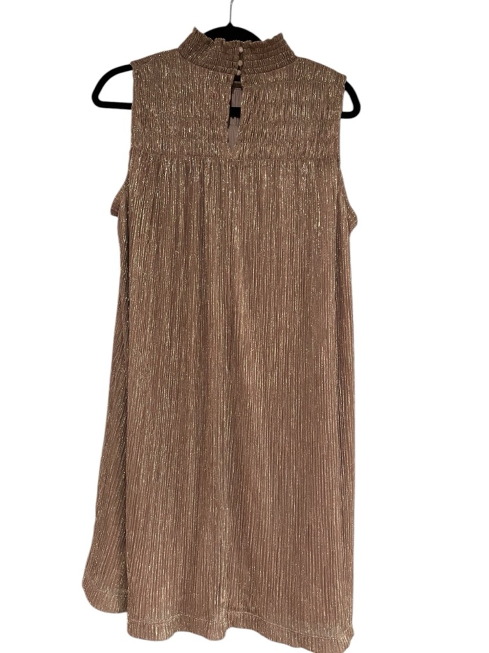 Nine West NWT Sleeveless Mick Neck Shimmering Party Dress